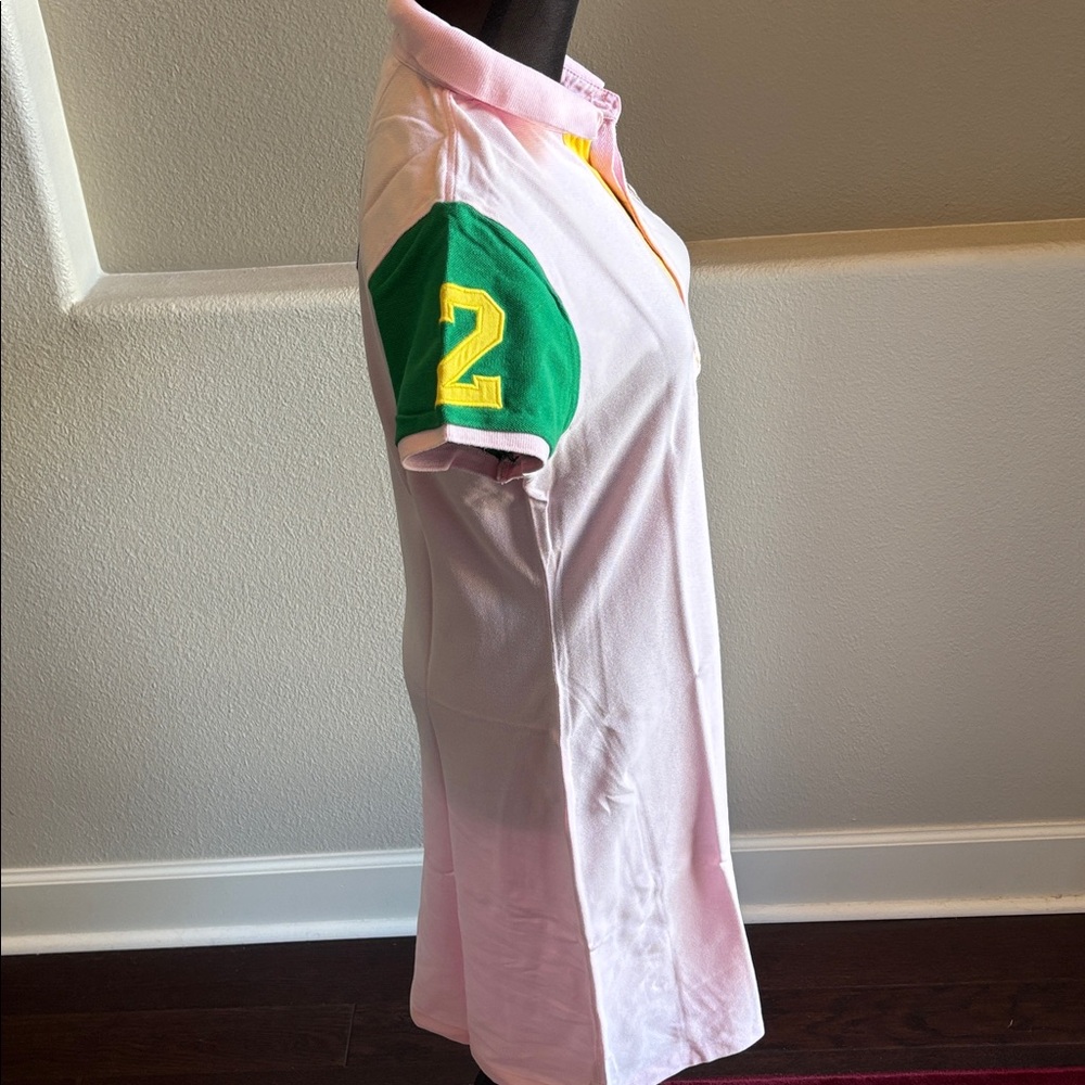 Ralph Lauren sport dress size L. 100%. Cotton. Large embroidered crest logo. - Picture 2 of 6